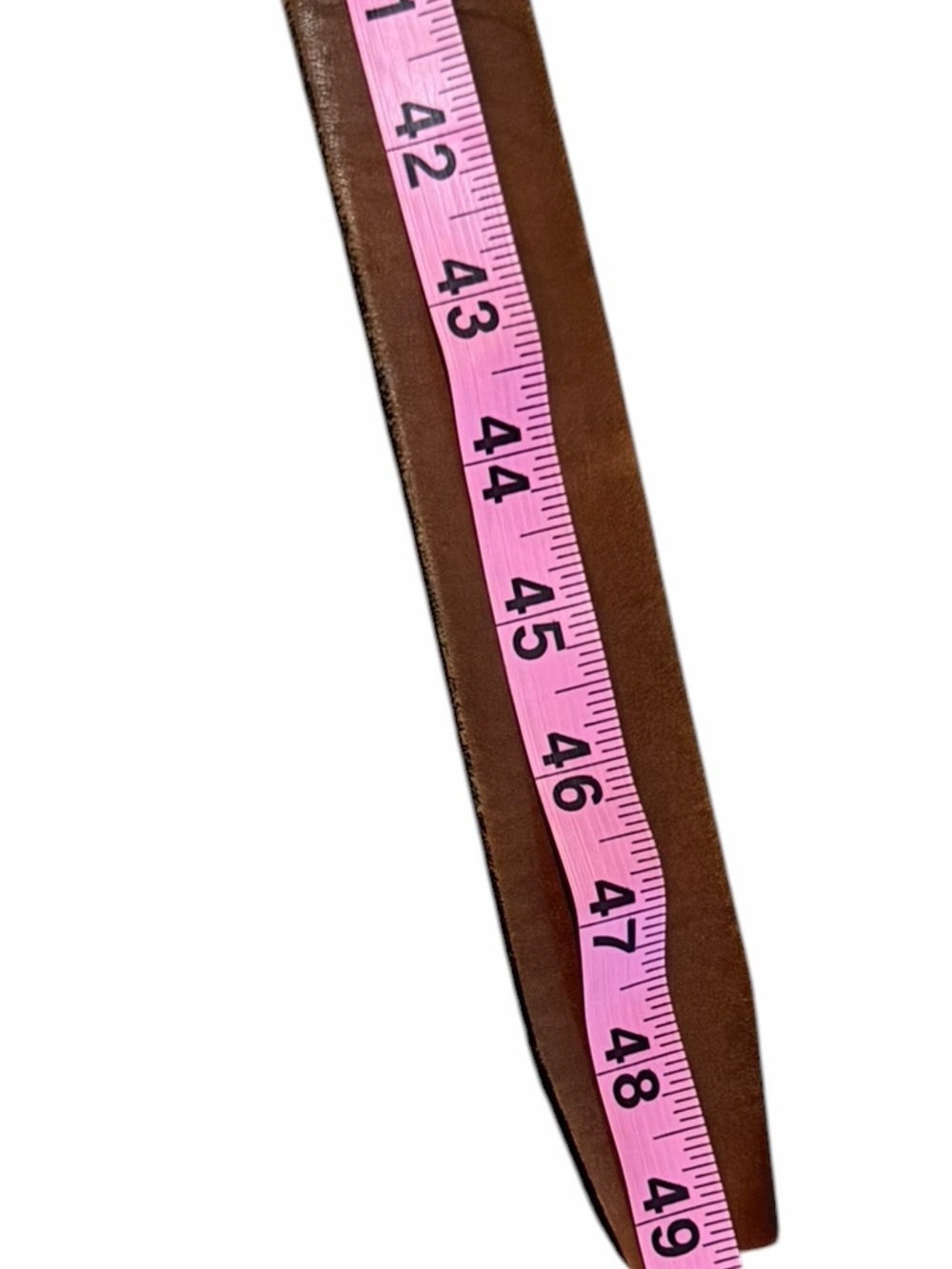 Silpada Designs Brown Genuine Leather Belt Silver Buckle Size XL Women’s - Picture 4 of 8